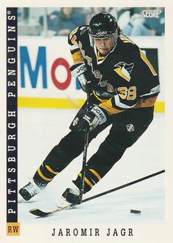 #50 Jaromir Jagr - Pittsburgh Penguins - 1993-94 Score Canadian Hockey