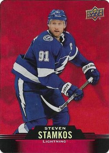 #DC-50 Steven Stamkos - Tampa Bay Lightning - 2020-21 Upper Deck Tim Hortons Hockey - Red Die Cut