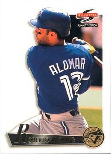 #50 Roberto Alomar - Toronto Blue Jays - 1995 Summit Baseball
