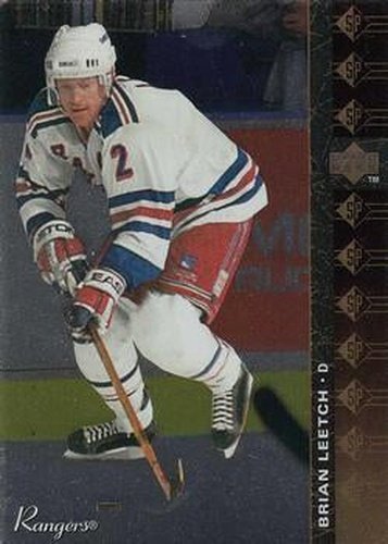 #SP-50 Brian Leetch - New York Rangers - 1994-95 Upper Deck Hockey - SP