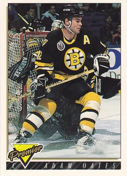 #50 Adam Oates - Boston Bruins - 1993-94 Topps Premier Hockey