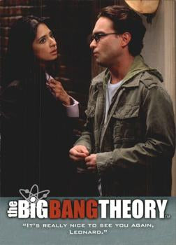 #50 "It's really nice to see you again, Leonard." - 2013 Big Bang Theory Seasons 3 & 4