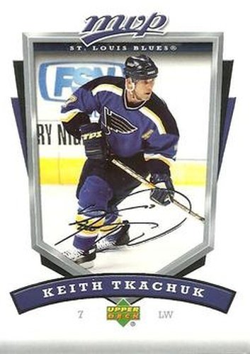 #250 Keith Tkachuk - St. Louis Blues - 2006-07 Upper Deck MVP Hockey