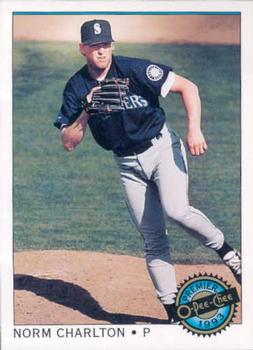 #50 Norm Charlton - Seattle Mariners - 1993 O-Pee-Chee Premier Baseball