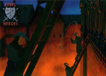 #50 Frollo's soldiers storm the cathe - 1996 Skybox Hunchback of Notre Dame