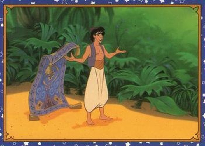 #50 Free from the Cave - 1993 Panini Aladdin