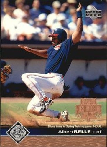 #50 Albert Belle - Cleveland Indians - 1997 Upper Deck Baseball