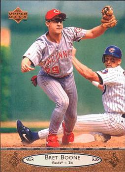 #50 Bret Boone - Cincinnati Reds - 1996 Upper Deck Baseball
