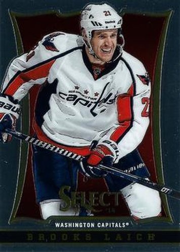 #50 Brooks Laich - Washington Capitals - 2013-14 Panini Select Hockey