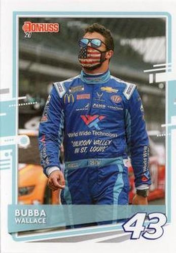 #50 Bubba Wallace - Richard Petty Motorsports - 2021 Donruss Racing