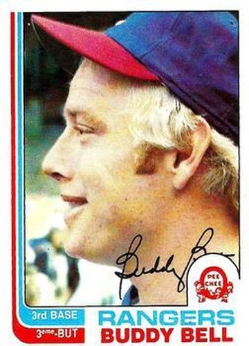 #50 Buddy Bell - Texas Rangers - 1982 O-Pee-Chee Baseball