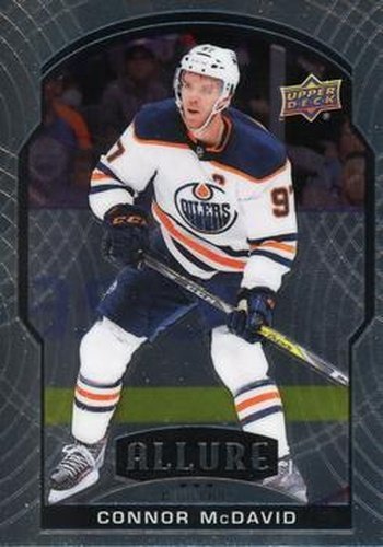 #50 Connor McDavid - Edmonton Oilers - 2020-21 Upper Deck Allure Hockey
