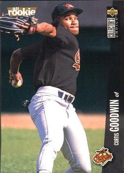 #50 Curtis Goodwin - Baltimore Orioles - 1996 Collector's Choice Baseball