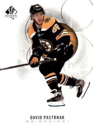 #50 David Pastrnak - Boston Bruins - 2020-21 SP Authentic Hockey