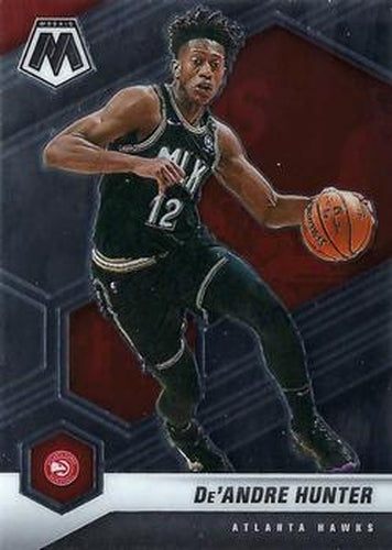 #50 De'Andre Hunter - Atlanta Hawks - 2020-21 Panini Mosaic Basketball