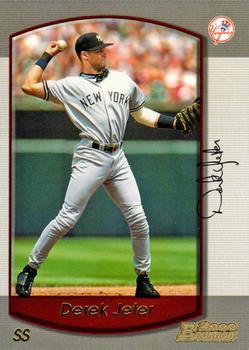#50 Derek Jeter - New York Yankees - 2000 Bowman Baseball