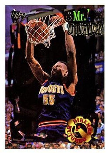 #50 Dikembe Mutombo - Denver Nuggets - 1994-95 Topps Basketball