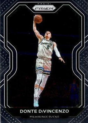 #50 Donte DiVincenzo - Milwaukee Bucks - 2020-21 Panini Prizm Basketball