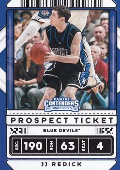 #50 JJ Redick - Duke Blue Devils - 2020 Panini Contenders Draft Picks Basketball