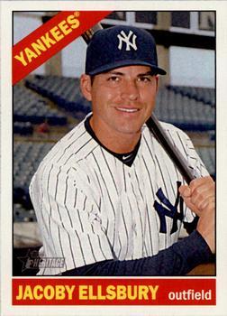 #50 Jacoby Ellsbury - New York Yankees - 2015 Topps Heritage Baseball