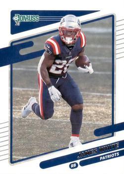 #50 James White - New England Patriots - 2021 Donruss Football