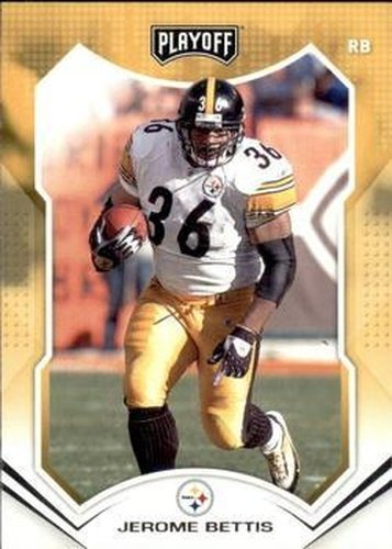 #50 Jerome Bettis - Pittsburgh Steelers - 2021 Panini Playoff Football
