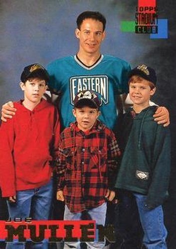 #50 Joe Mullen - Pittsburgh Penguins - 1994-95 Stadium Club Hockey