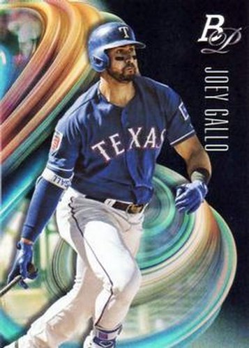 #50 Joey Gallo - Texas Rangers - 2018 Bowman Platinum Baseball