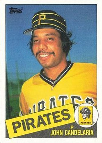 #50 John Candelaria - Pittsburgh Pirates - 1985 Topps Baseball