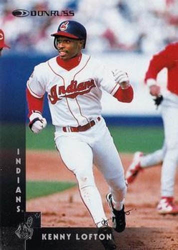 #50 Kenny Lofton - Cleveland Indians - 1997 Donruss Baseball