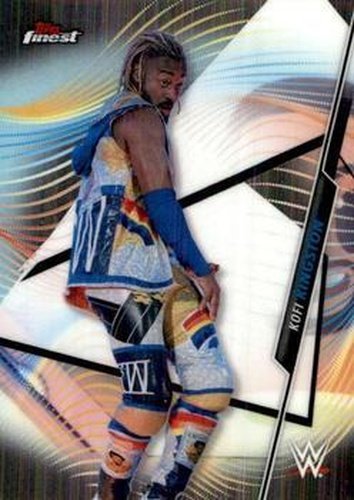 #50 Kofi Kingston - 2020 Topps WWE Finest Wrestling