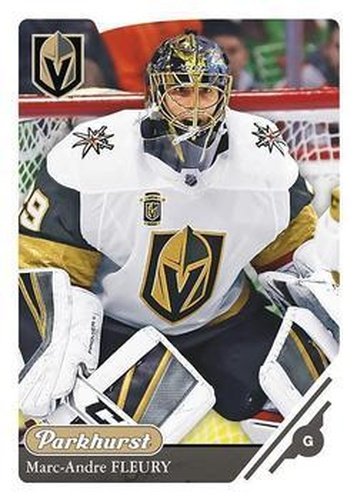 #50 Marc-Andre Fleury - Vegas Golden Knights - 2018-19 Parkhurst Hockey
