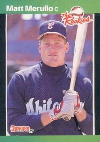 #50 Matt Merullo - Chicago White Sox - 1989 Donruss The Rookies Baseball