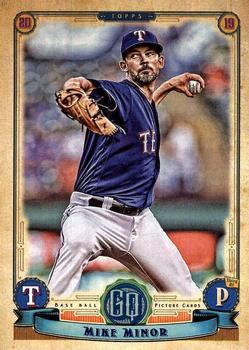 #50 Mike Minor - Texas Rangers - 2019 Topps Gypsy Queen Baseball