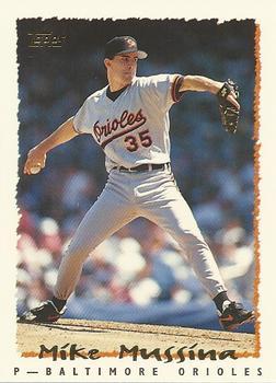 #50 Mike Mussina - Baltimore Orioles - 1995 Topps Baseball