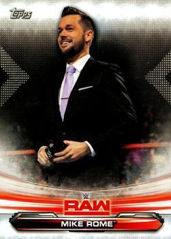 #50 Mike Rome - 2019 Topps WWE RAW Wrestling
