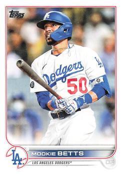 #50 Mookie Betts - Los Angeles Dodgers - 2022 Topps Baseball