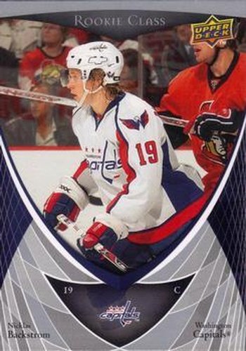 #50 Nicklas Backstrom - Washington Capitals - 2007-08 Upper Deck Rookie Class Box Set Hockey