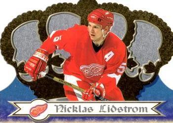 #50 Nicklas Lidstrom - Detroit Red Wings - 1999-00 Pacific Crown Royale Hockey