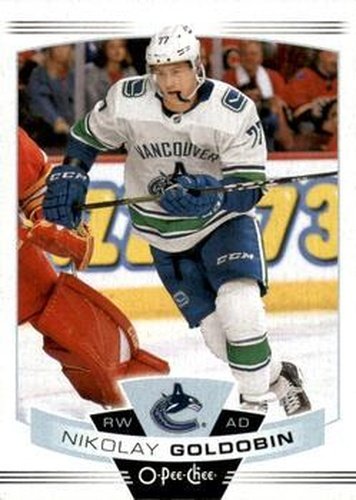 #50 Nikolay Goldobin - Vancouver Canucks - 2019-20 O-Pee-Chee Hockey