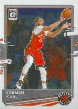 #50 Norman Powell - Toronto Raptors - 2020-21 Donruss Optic Basketball
