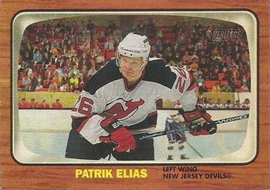 #50 Patrik Elias - New Jersey Devils - 2002-03 Topps Heritage Hockey