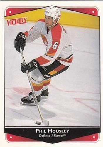 #50 Phil Housley - Calgary Flames - 1999-00 Upper Deck Victory Hockey