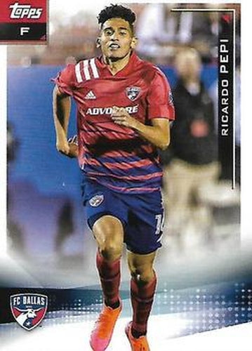 #50 Ricardo Pepi - FC Dallas - 2021 Topps MLS Soccer