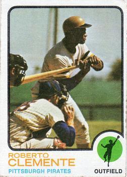 #50 Roberto Clemente - Pittsburgh Pirates - 1973 Topps Baseball