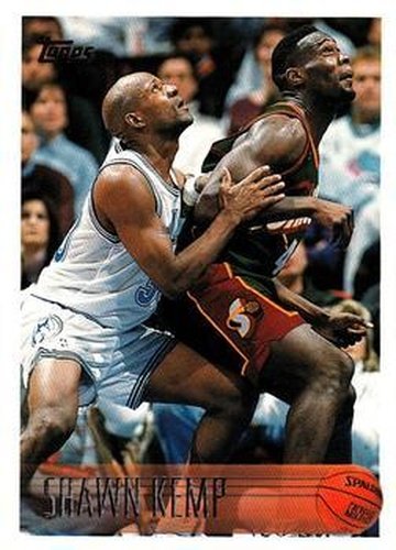 #50 Shawn Kemp - Seattle SuperSonics - 1996-97 Topps Basketball