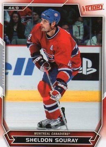#50 Sheldon Souray - Montreal Canadiens - 2007-08 Upper Deck Victory Hockey