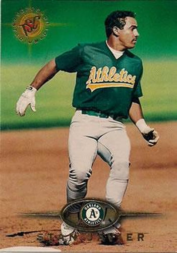#50 Stan Javier - Oakland Athletics - 1995 Stadium Club Baseball