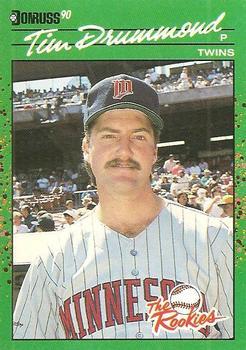 #50 Tim Drummond - Minnesota Twins - 1990 Donruss The Rookies Baseball
