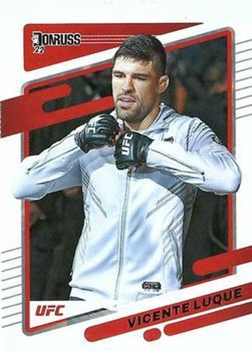 #50 Vicente Luque - 2022 Donruss UFC MMA